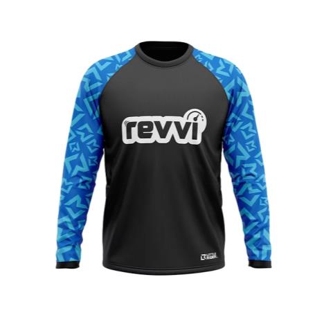 Revvi Kids Riding Jersey - Blue £27.99